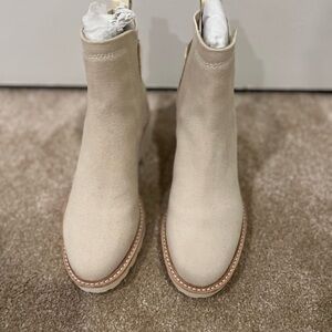 Dolce Vita Huey H20 Boots ~ Size 10 ~ Cream Canvas